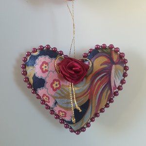 Handmade Heart Ornament